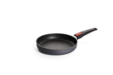 Woll Diamond Lite Flachpfanne, Ø 20 cm, 5 cm hoch, mit abnehmbarem Stiel - Geeignet für Ceran, Gas, Elektro, Halogen - nicht induktionsgeeignet, Aluminiumguss, Antihaft-Versiegelung, backofenfest im Sale